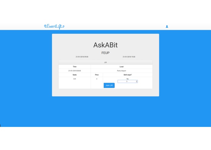 EventLift – screenshot 4