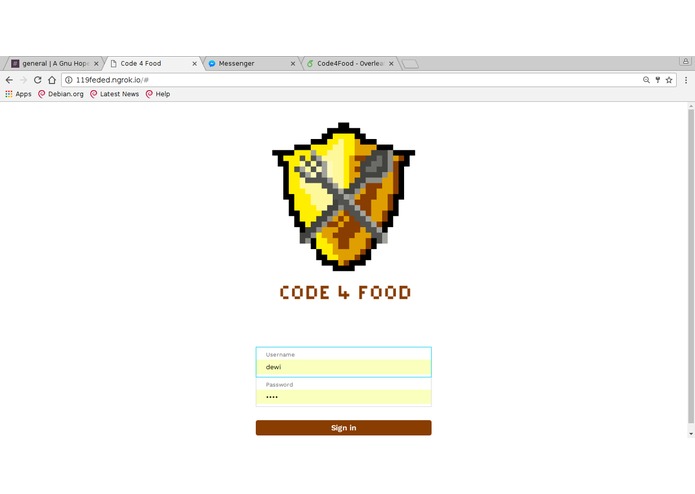 Code4Food – screenshot 2