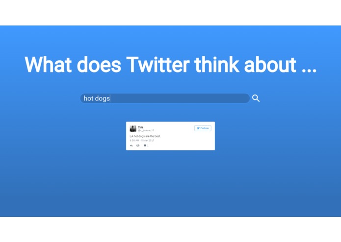What Does Twitter Think About... – screenshot 2