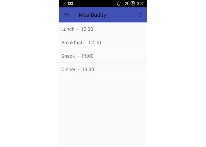MealBuddy – screenshot 1