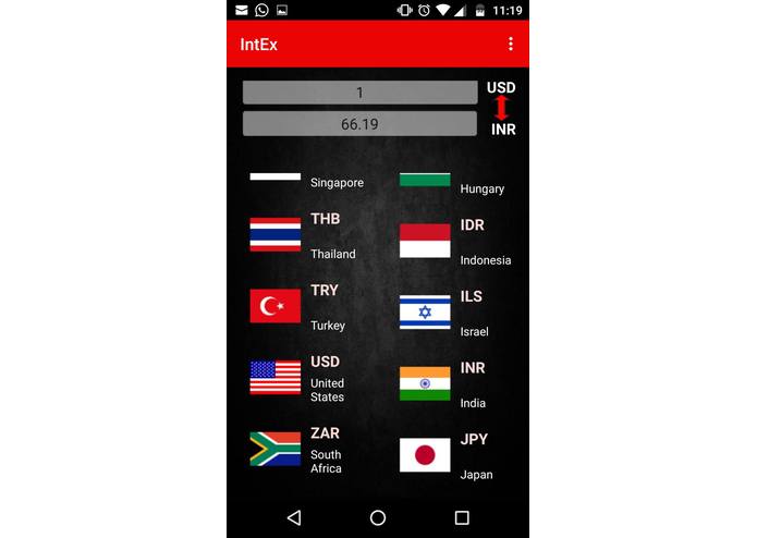 IntEx – screenshot 1