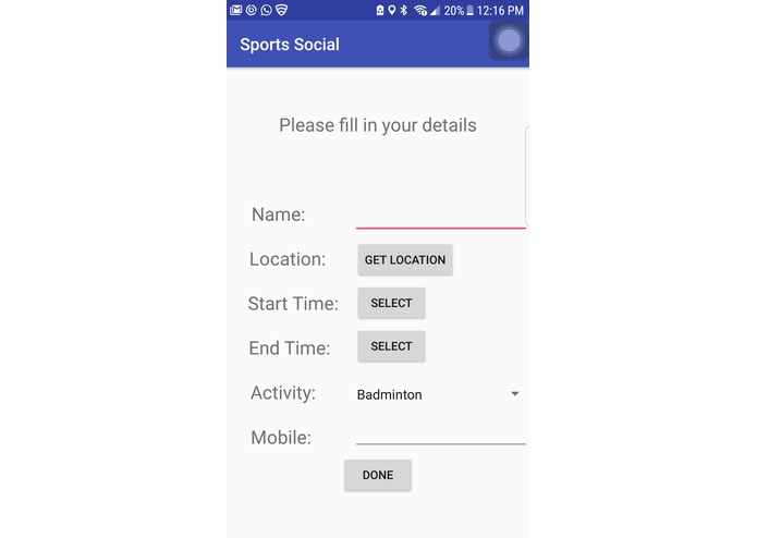 Sports Social – screenshot 3
