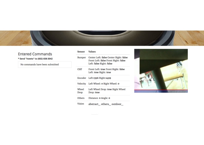 TwilioPlaysRoomba – screenshot 2
