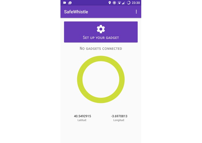 SafeWhistle – screenshot 2