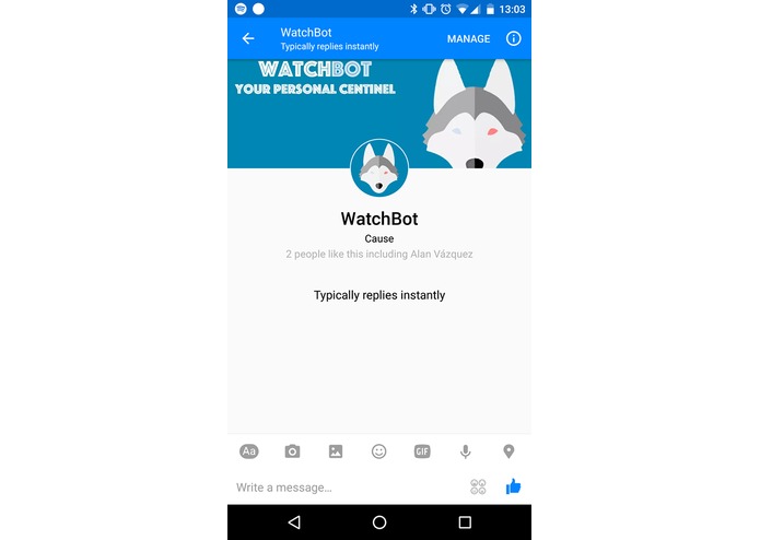 Watchbot – screenshot 3