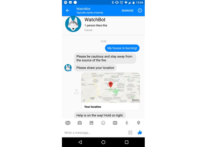 Watchbot – screenshot 4