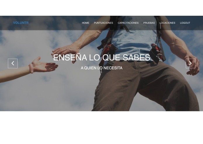 Voluntr – screenshot 1