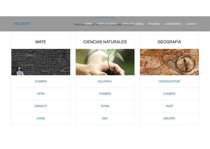 Voluntr – screenshot 2