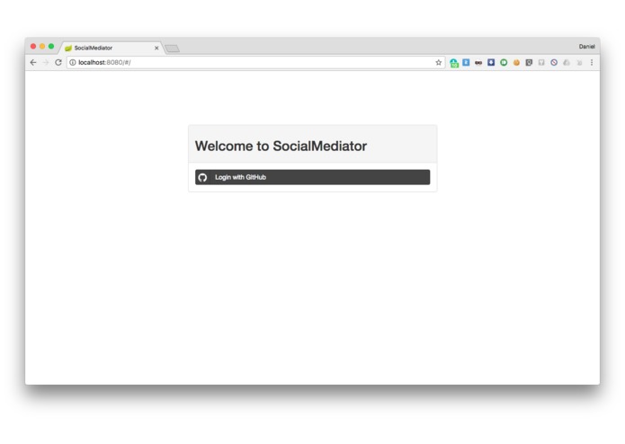 socialmediator – screenshot 1