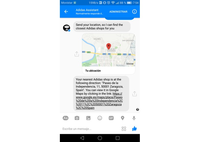 Adidas Assistant – screenshot 6