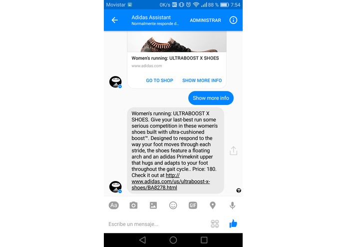 Adidas Assistant – screenshot 3