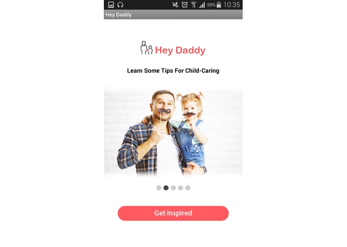 Hey Daddy Mobile App – screenshot 2