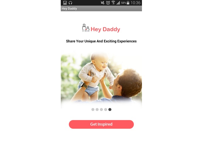 Hey Daddy Mobile App – screenshot 3