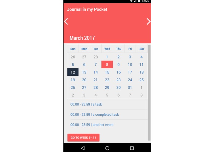 Journal in my Pocket – screenshot 4