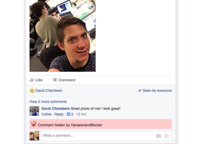Harassment Blocker – screenshot 1