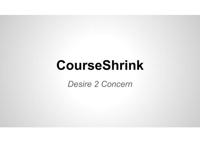 CourseShrink – screenshot 1
