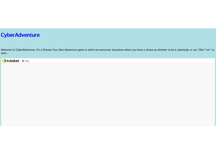 CyberAdventure – screenshot 1