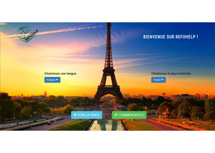 Refuhelp – screenshot 1