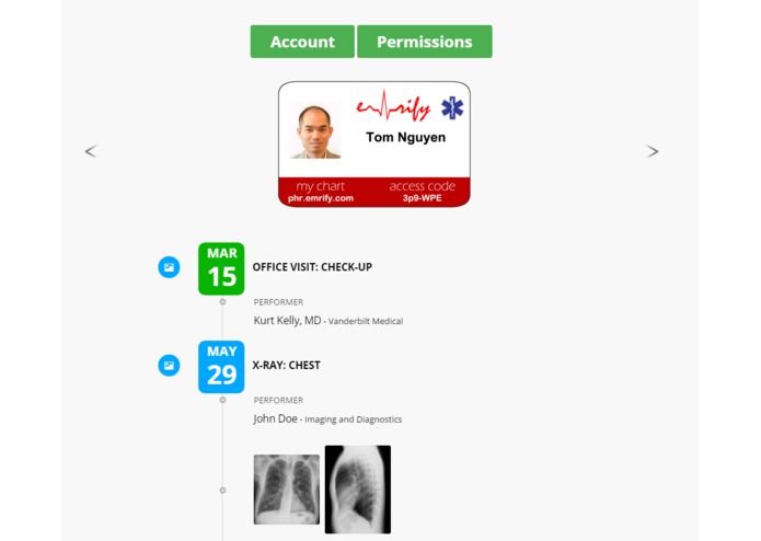HealthPassport – screenshot 1