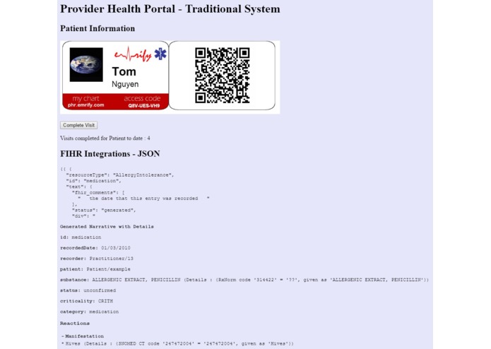 HealthPassport – screenshot 3