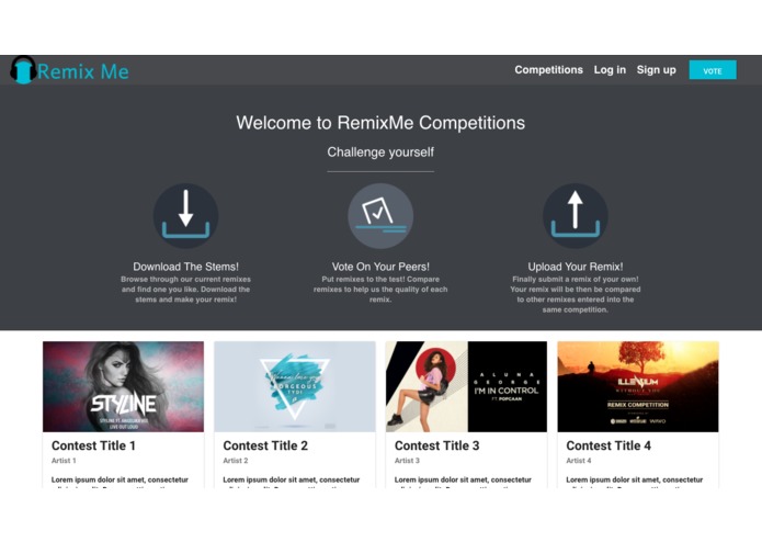Remix.Me – screenshot 1
