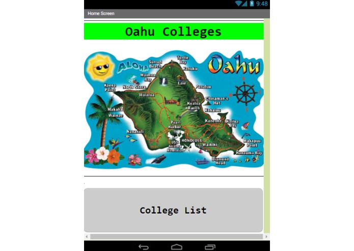 Oahu College Finder – screenshot 1