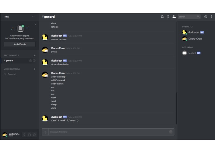 Ducku Discord Bot – screenshot 5