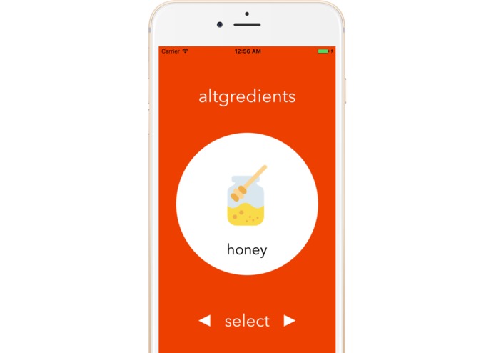 altgredients – screenshot 1