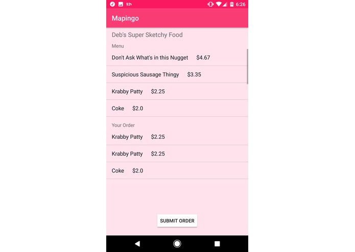 Mapingo – screenshot 2