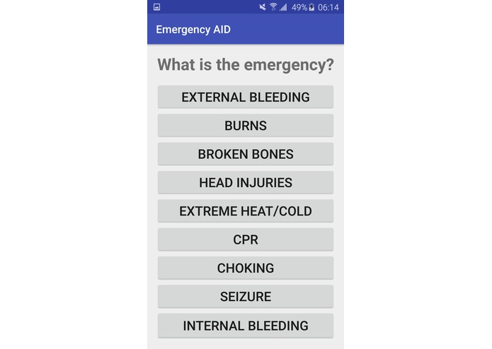 Pocket Emergency Care Tutorial App – screenshot 2