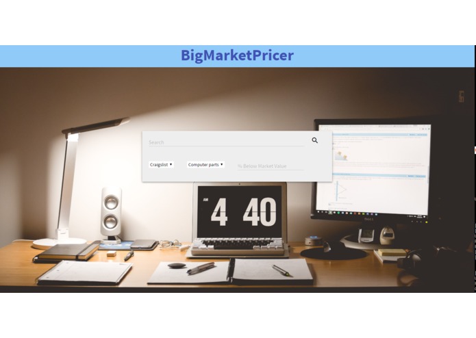 BigMarketPricer – screenshot 1