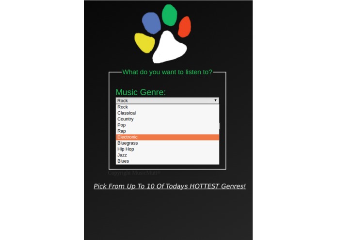 MusicMutt – screenshot 1