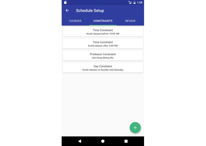 College Schedule Builder Enhancements – screenshot 4