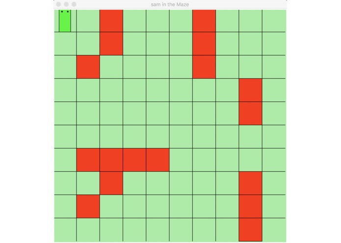 Robot-in-a-maze – screenshot 2