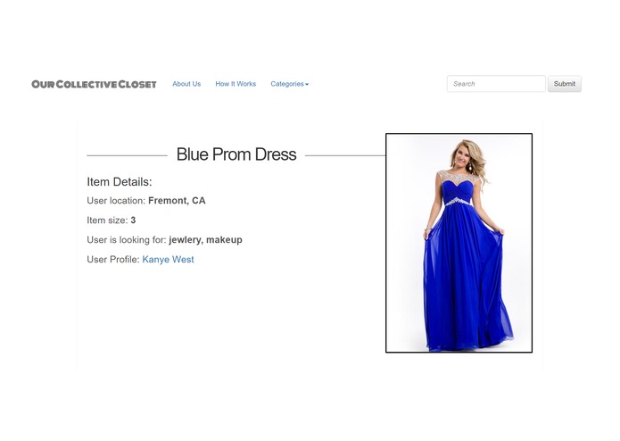Our Collective Closet – screenshot 2