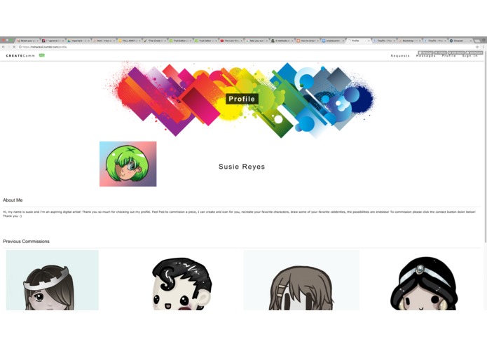 CREATEComm – screenshot 2