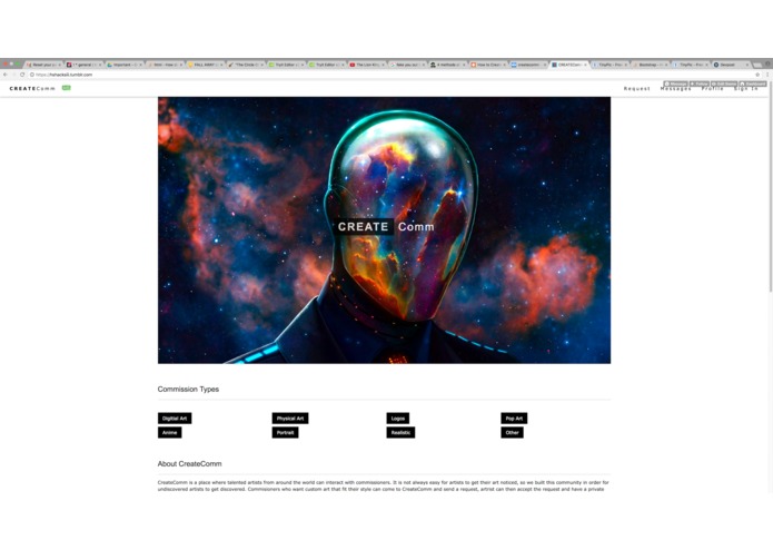CREATEComm – screenshot 1