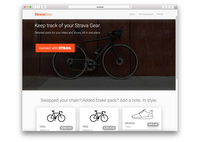 Strava Gear – screenshot 1