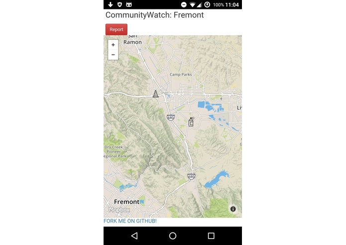 CommunityWatch – screenshot 1