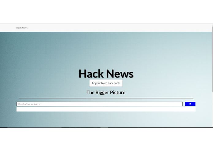 Hack News – screenshot 2