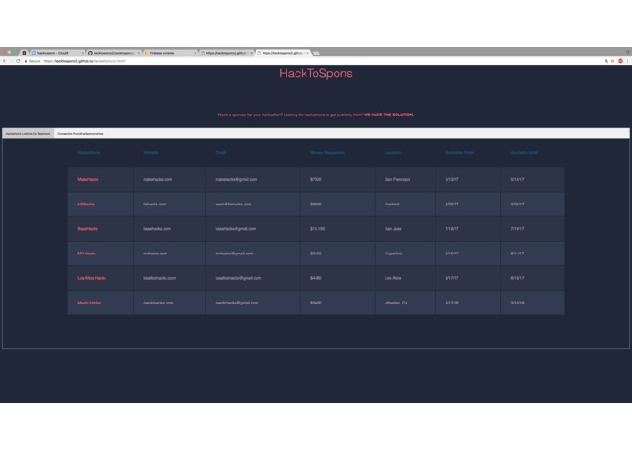 HackToSpons – screenshot 2