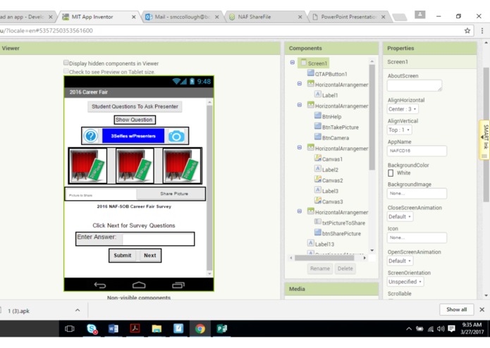 2016 NAF Career Fair App – screenshot 1