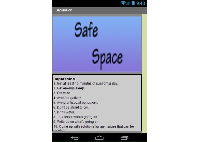 SafeSpace – screenshot 2