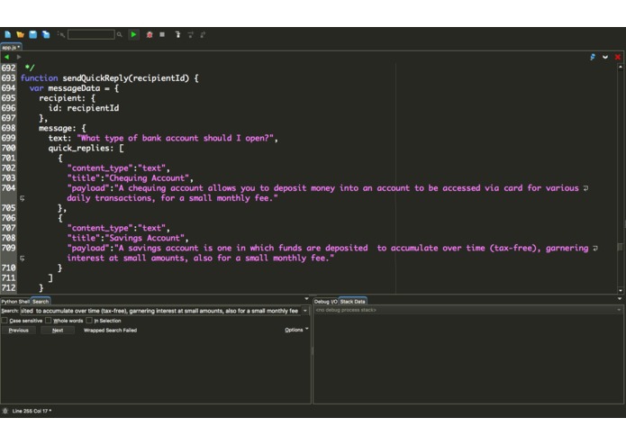 FinBot – screenshot 3