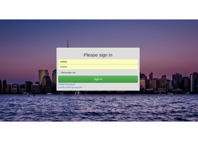 WeTrip – screenshot 2