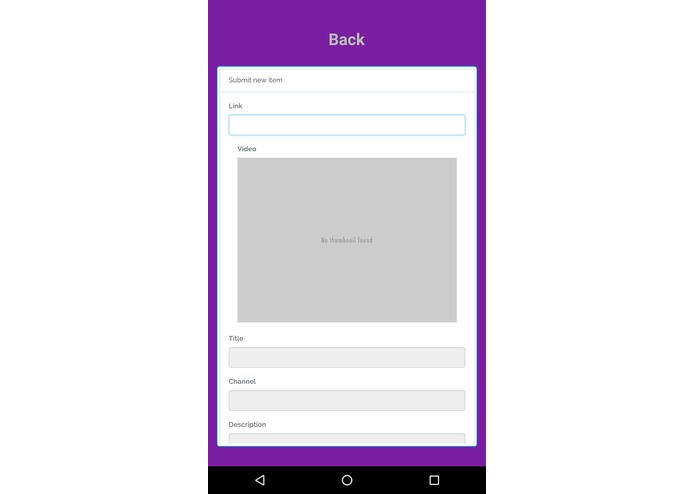 RNDTube – screenshot 2