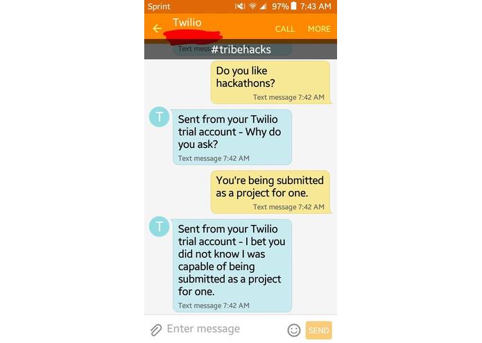 Modern ELIZA – screenshot 1