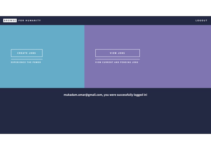 Browse for Humanity – screenshot 3