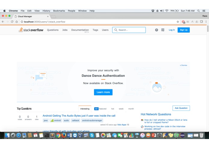 Cloud Manager – screenshot 2