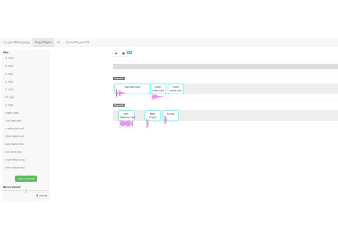 Musi.io – screenshot 1